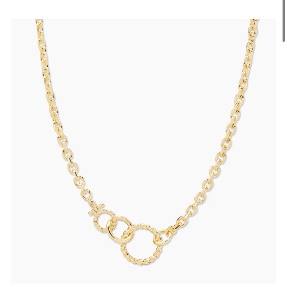 Gorjana crew link necklace NWOT